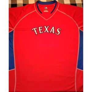 Adult Unisex MLB Texas Rangers  Jersey T-Shirt, Size XL - U